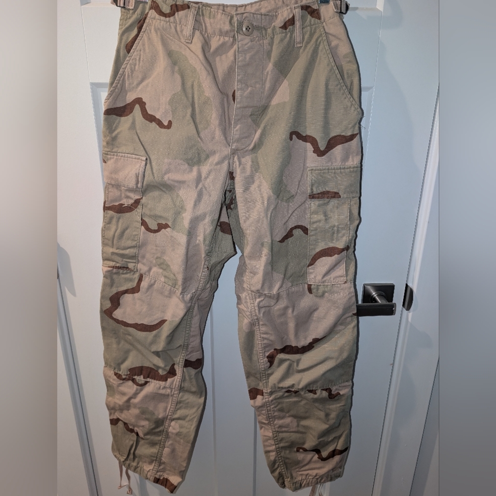 Desert Camouflage Cargo Pants Waist 27-31